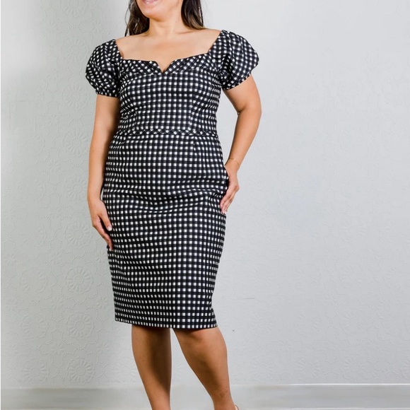 Nanette Lenore black check dress - Picture 5 of 6